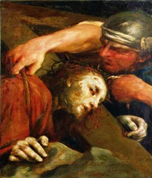 Christus trägt das Kreuz
